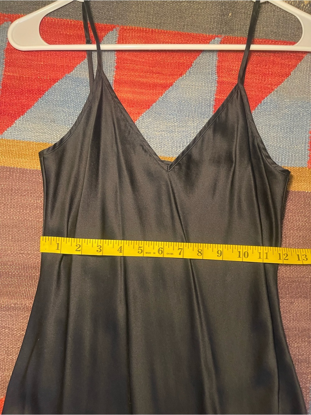 Quince Black Silk Slip Dress Size Small - Picture 5 of 10